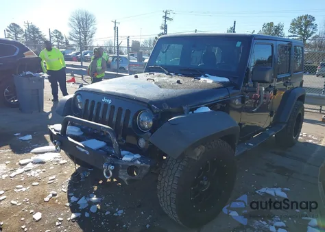 2014 Jeep Wrangler Unlimited Sport z USA, uszkodzony, nr VIN 1C4BJWDG9EL113094